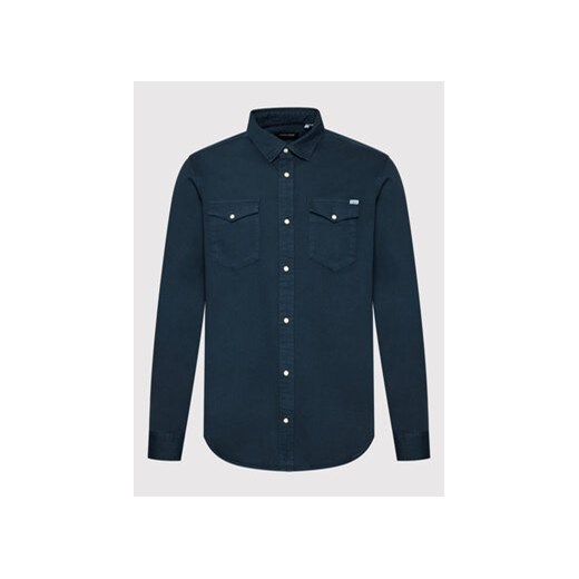 Jack&Jones Koszula Sheridan 12138115 Granatowy Slim Fit S MODIVO
