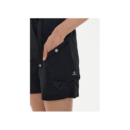 Converse Szorty sportowe W Utility Festival Short 10026395-A03 Czarny Regular Converse M MODIVO