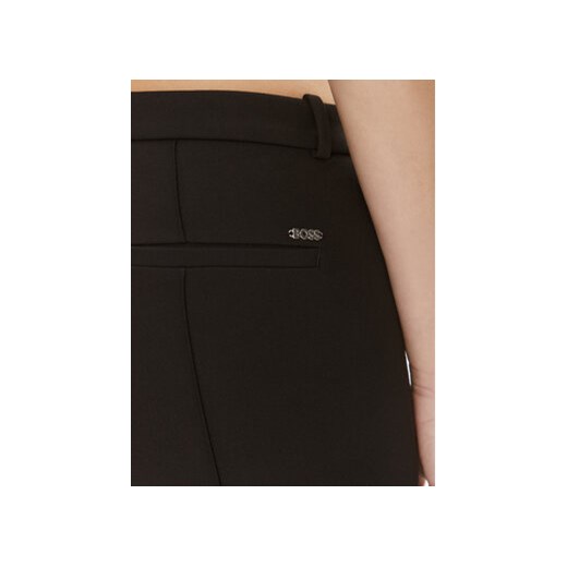 Boss Spodnie materiałowe Tanaina3 50500867 Czarny Slim Fit 44 MODIVO
