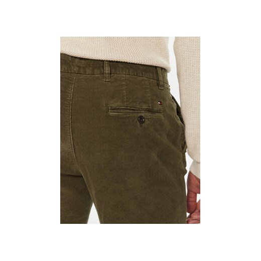 Tommy Hilfiger Spodnie materiałowe MW0MW32932 Khaki Regular Fit Tommy Hilfiger 34_34 MODIVO
