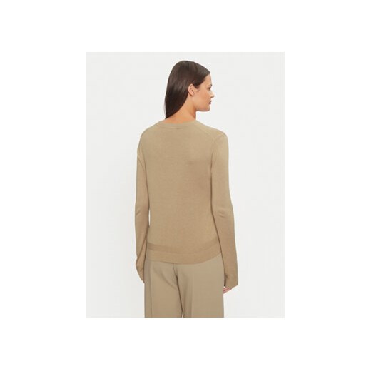 United Colors Of Benetton Sweter 1ZRED10BL Beżowy Regular Fit United Colors Of Benetton S MODIVO