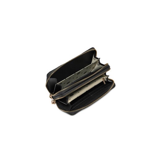 Monnari Duży Portfel Damski PURIMP0-24Z-PUR0260-KM20D000-R00 Czarny one size MODIVO