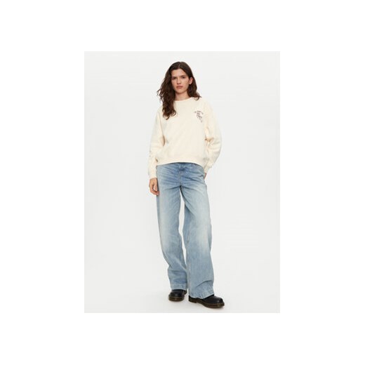 Lee Bluza 112355170 Biały Relaxed Fit Lee L MODIVO