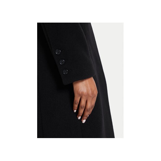 Pinko Płaszcz wełniany Cambogia 103697 A225 Czarny Regular Fit Pinko 48 MODIVO