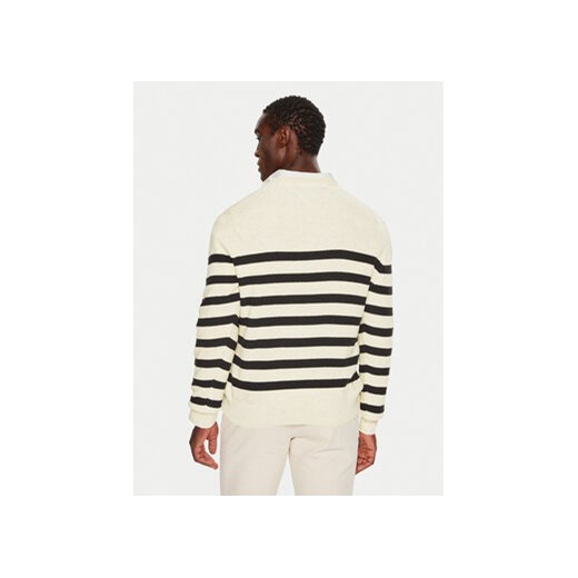 Tommy Hilfiger Sweter MW0MW36525 Beżowy Regular Fit Tommy Hilfiger 3XL MODIVO