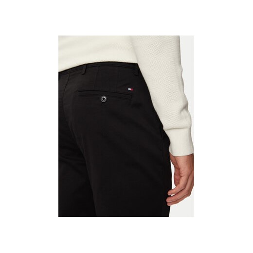 Tommy Hilfiger Chinosy Denton MW0MW37873 Czarny Slim Fit Tommy Hilfiger 34_34 MODIVO