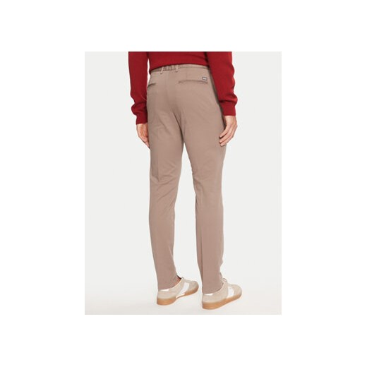 Boss Chinosy Kaito1 50487966 Beżowy Slim Fit 54 MODIVO