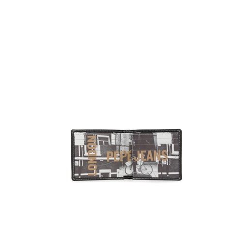Pepe Jeans Portfel męski PM070366 Czarny Pepe Jeans uniwersalny MODIVO