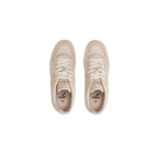 Calvin Klein Jeans Sneakersy Basket Cupsole Low Mix In Mtl YW0YW01462 Różowy 41 MODIVO