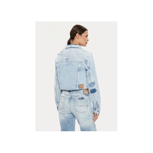 Tommy Jeans Kurtka jeansowa Izzie DW0DW18555 Niebieski Slim Fit Tommy Jeans S MODIVO