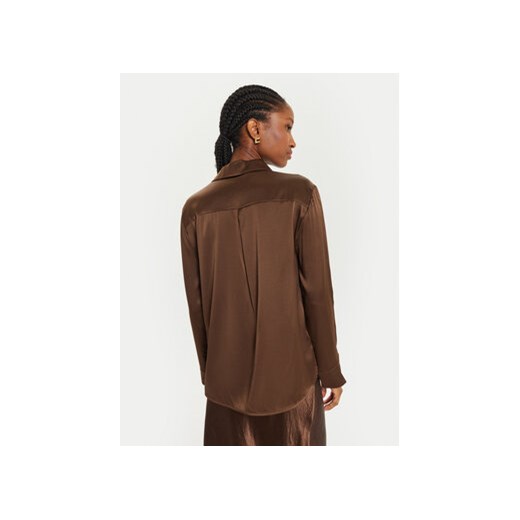 Max Mara Leisure Koszula Finire 2426116018 Brązowy Regular Fit 40 MODIVO