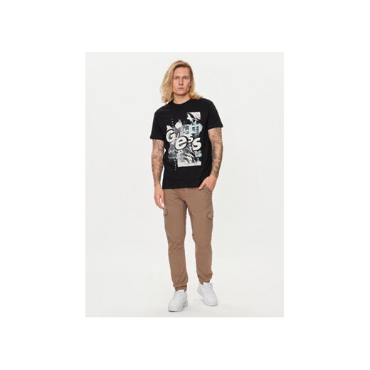 Guess T-Shirt M4YI02 I3Z14 Czarny Regular Fit Guess XL MODIVO
