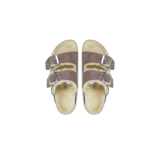 Birkenstock Klapki Arizona Shearling Leve 1028062 Fioletowy 37 MODIVO