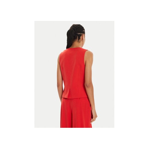 STAUD Kamizelka garniturowa Brett R24P1100ST Czerwony Regular Fit Staud L MODIVO