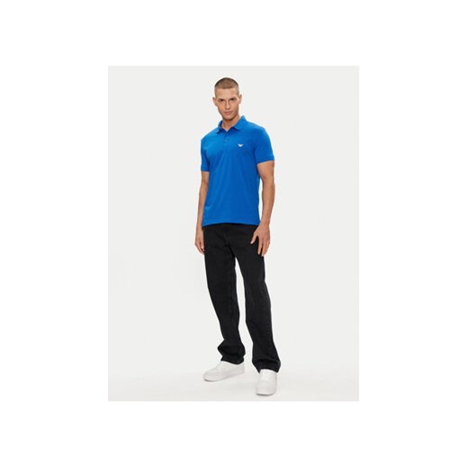 Emporio Armani Underwear Polo 211804 4R482 03233 Niebieski Regular Fit L MODIVO