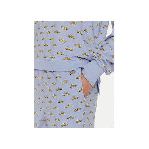 DKNY Piżama YI80030 Błękitny Relaxed Fit XS MODIVO