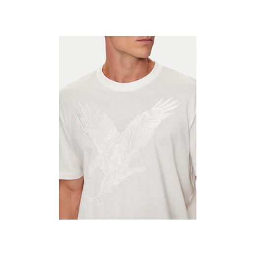 Armani Exchange T-Shirt 6DZTAD ZJ9TZ 1116 Biały Regular Fit Armani Exchange L MODIVO