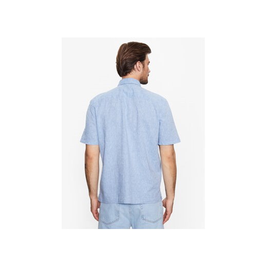 Sisley Koszula 59A2SQ01Y Niebieski Regular Fit Sisley S MODIVO