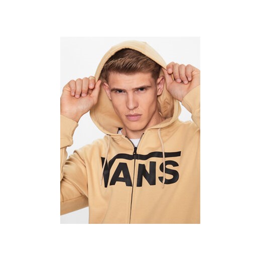 Vans Bluza Mn Vans Classic Zip Hoodie Ii VN0A456C Beżowy Classic Fit Vans S MODIVO