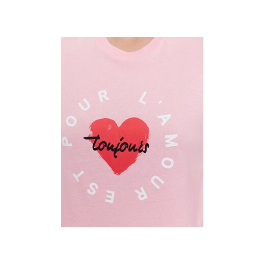ONLY T-Shirt 15266625 Różowy Regular Fit L MODIVO