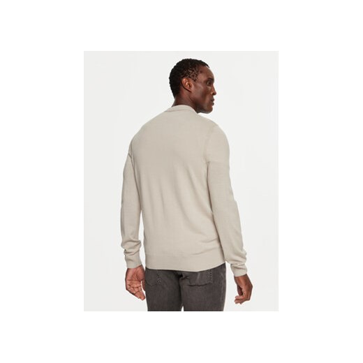 Boss Sweter Avac_C 50501762 Beżowy Regular Fit XXL MODIVO