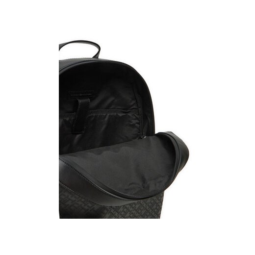 Tommy Hilfiger Plecak Th Monogram Backpack AM0AM13071 Czarny Tommy Hilfiger uniwersalny MODIVO