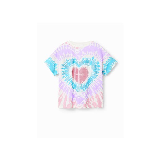 Desigual T-Shirt 23SGTK02 Kolorowy Regular Fit Desigual 3_4Y MODIVO