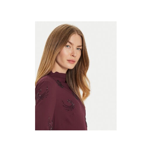 PINKO Sukienka wieczorowa 104335 A289 Bordowy Regular Fit Pinko 46 MODIVO