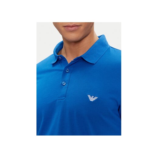 Emporio Armani Underwear Polo 211804 4R482 03233 Niebieski Regular Fit M MODIVO