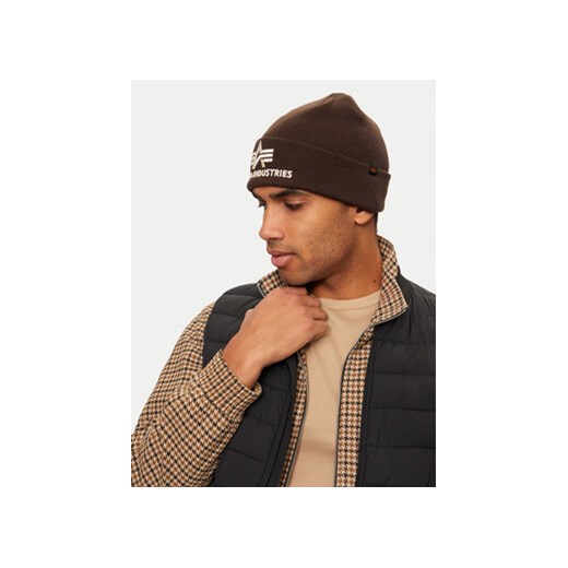 Alpha Industries Czapka 168910 Brązowy Alpha Industries one size MODIVO