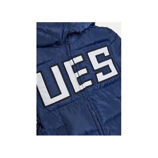 Guess Kurtka puchowa N4BL04 WB240 Granatowy Regular Fit Guess 3Y MODIVO
