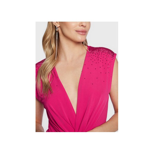 Blugirl Blumarine Sukienka wieczorowa RA3066-J6634 Różowy Regular Fit Blugirl Blumarine XS MODIVO