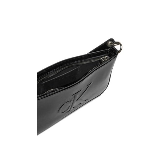 Calvin Klein Jeans Torebka Sculpted Shoulder Pouch25 Im K60K613052 Czarny uniwersalny MODIVO
