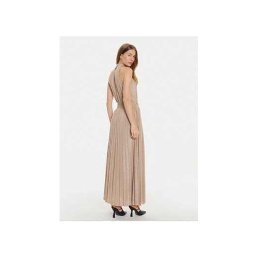 Motivi Sukienka koktajlowa 7234W001350N Złoty Regular Fit Motivi 36 MODIVO
