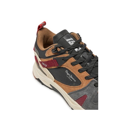 Pepe Jeans Sneakersy PMS60029 Szary Pepe Jeans 42 MODIVO