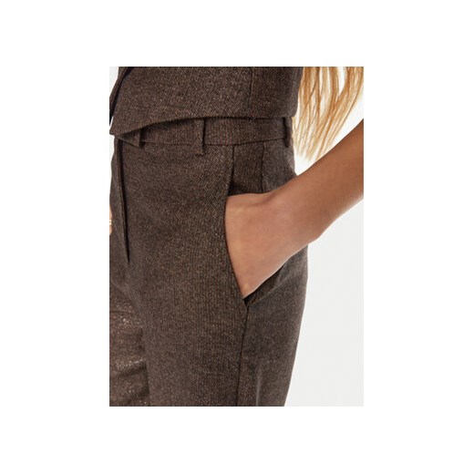 Marella Spodnie materiałowe Ecuador 2423136102 Brązowy Regular Fit Marella 40 MODIVO