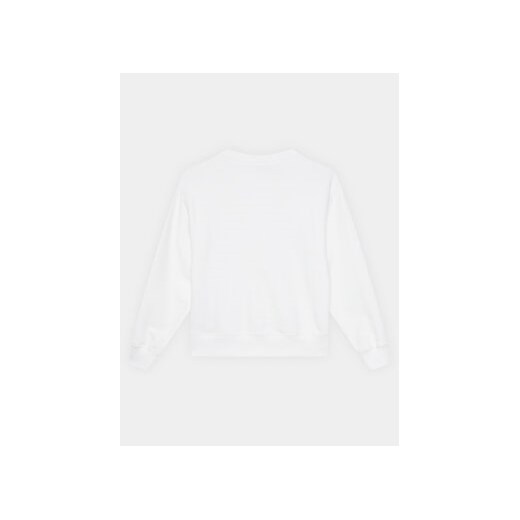 Calvin Klein Jeans Bluza Crystal Graphic IG0IG02306 Biały Regular Fit 8Y MODIVO