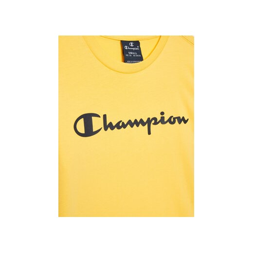 Champion T-Shirt 306285 Żółty Regular Fit Champion S MODIVO