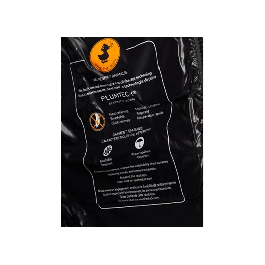 Save The Duck Kurtka puchowa D30816M LUCK19 Czarny Regular Fit Save The Duck XL MODIVO