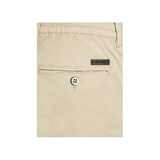Pierre Cardin Szorty materiałowe C3 34770/000/4007 Beżowy Regular Fit Pierre Cardin 38 MODIVO