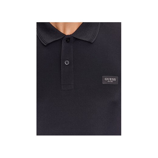 Guess Polo M3YP13 KBS60 Czarny Slim Fit Guess M MODIVO
