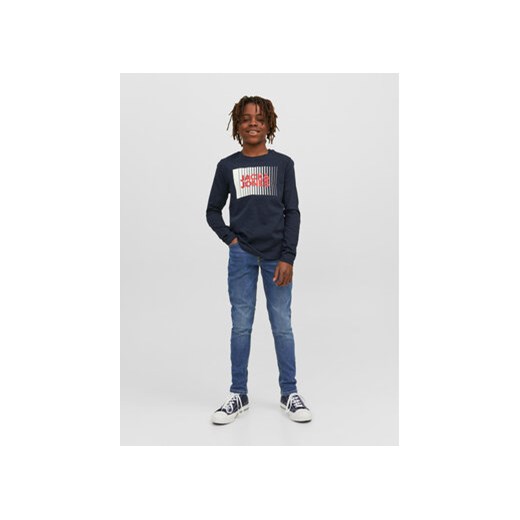 Jack&Jones Junior Jeansy Liam 12242680 Niebieski Skinny Fit Jack&jones Junior 176 MODIVO