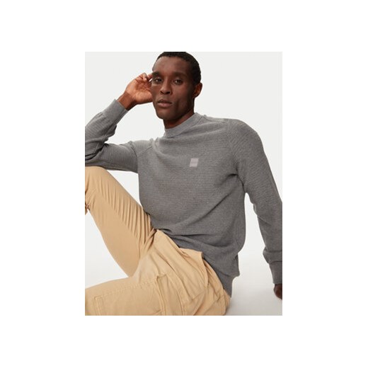 Boss Sweter Anion_S 50527584 Szary Regular Fit XXL MODIVO