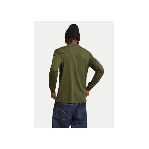 G-Star Raw Longsleeve Nifous D25076-336 Zielony Regular Fit XL MODIVO