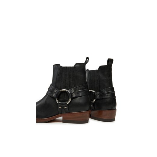 Bronx Botki Lo-Ua 47580-B Czarny Bronx 38 MODIVO