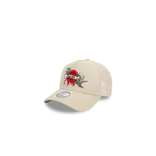 New Era Czapka z daszkiem Trucker New 60565268 Beżowy ze sklepu MODIVO w kategorii Czapki z daszkiem damskie - zdjęcie 177007948