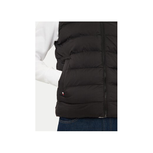 Tommy Hilfiger Kamizelka MW0MW37255 Czarny Regular Fit Tommy Hilfiger 3XL MODIVO