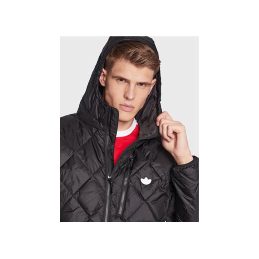 adidas Kurtka puchowa Down Quilted Puffer HL9205 Czarny Regular Fit M MODIVO