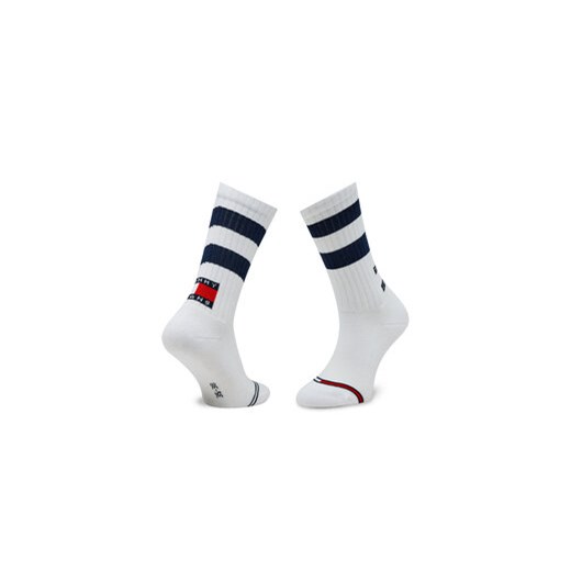 Tommy Hilfiger Skarpety wysokie unisex 701225510 Biały Tommy Hilfiger 39_42 MODIVO