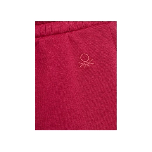 United Colors Of Benetton Spodnie dresowe 39M2CF022 Różowy Regular Fit United Colors Of Benetton 160 MODIVO